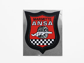 ANSA sticker for tailpipes / Heat resistant