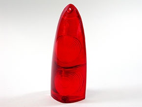 Rear light lens  red/red 250 GTE / Fiat 1500 