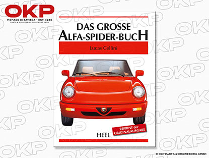 Das große Alfa Spider - Buch (Lucas Cellini)