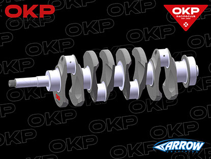 OKP Kurbelwelle 1300 GTA Sport  (8 Gegengewichte)