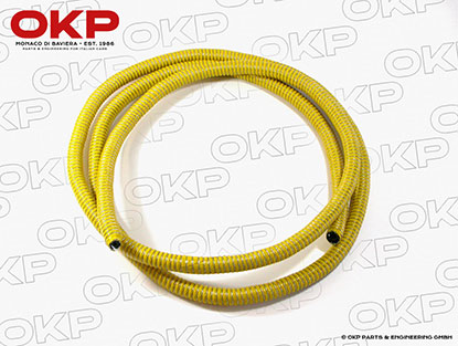 Fuel hose yellow (per cm) Inner diameter 6mm