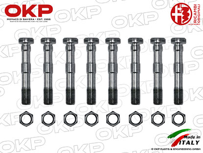 Con rod bolt set (8) 1600  / 1750 - 2000cc ORIGINAL