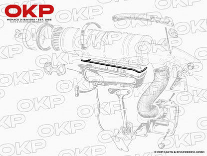 Air filter housing seal 1300 - 2000 105 (2 pcs.)