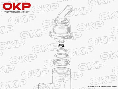 Gear lever small top seal 750 / 101 / 105