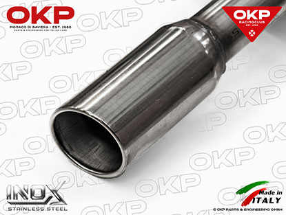 Sport exhaust system 50mm complete with header 75