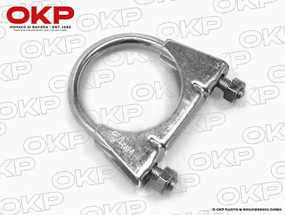 Exhaust clamp 54mm 