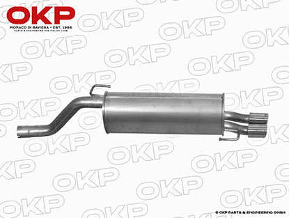 Rear exhaust muffler MiTo 955 1.4 