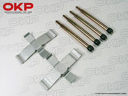 Rear brake pad retaining pin set 1300 - 2000 105