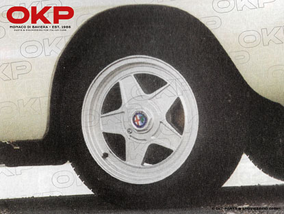 Satz (4) Alufelgen 5-Stern Design 7x15