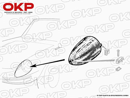 Plexiglas Abdeckung Spider links