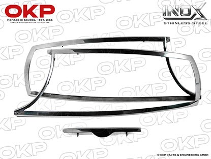 Kit mascherina INOX per plexiglass Junior Zagato