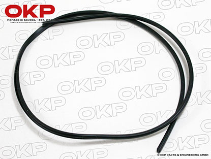 Thin rubber seal universal (per meter) for grill etc.