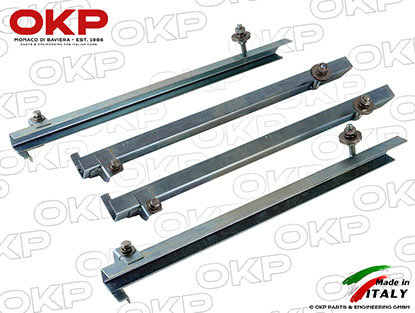 Side window channel set 750 / 101 Giulietta / Giulia Sprint