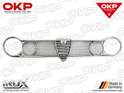 Kühlergitter komplett Giulia Super / Race mit Gitter