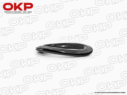 Rubber gasket for rear trunk lock Giulia Super