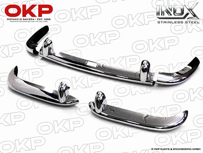 Stainless bumper set complete 750 Giulietta Spider