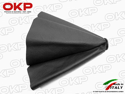 Gear lever gaiter leather black (cars with center console)