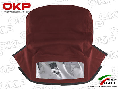 Capote Alfa Spider 1966 - 70 (Sonnenland) rosso bordeaux