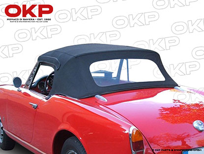 Soft top Giulia Spider 101 (cotton Pininfarina) black