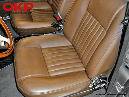 Sitzbezug komplett 1750 Berlina 68-70 Kunstleder braun