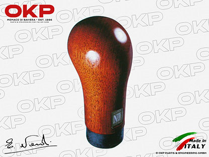 NARDI gearshift knob Prestige Line (Wood Mahogany)