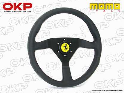 Steering wheel leather MOMO Montecarlo 340mm Ferrari