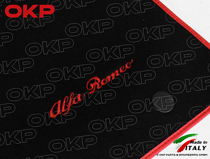 Set floor mats black Velours 147 2000-10