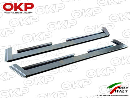 Satz (2) Haltebleche Kurbelfenster 2000 Touring Spider