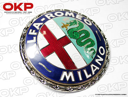 Emblem Milano (emailliert) 55mm