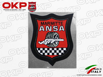 ANSA sticker for tailpipes / Heat resistant