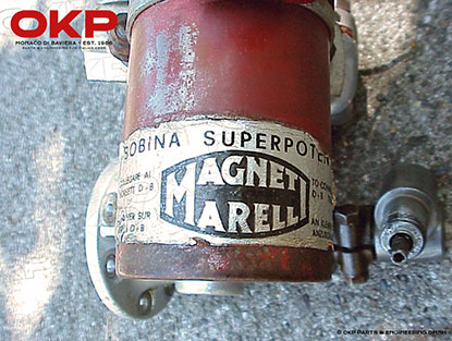 Sticker gold Magneti Marelli 
