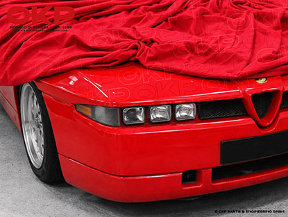 Telone Deluxe Satin Rosso ES30 SZ/RZ Zagato con borsa