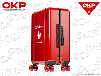 Floyd Cabin Alfa Romeo Racing Koffer Bahia rot