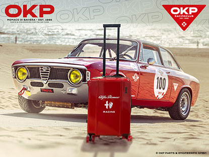 Floyd Cabin Alfa Romeo Racing Koffer Bahia rot