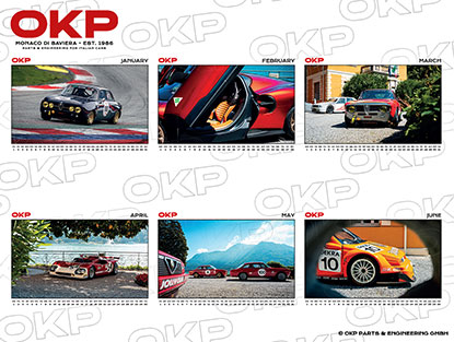 OKP Racing Club Calendar 2026