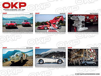 OKP Racing Club Calendar 2026