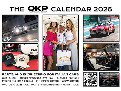 OKP Racing Club Calendar 2026