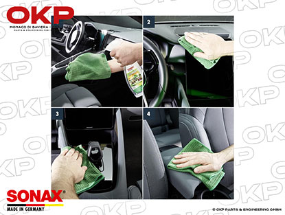 Sonax Microfibre Cloth Glass+Interior (set of 2)
