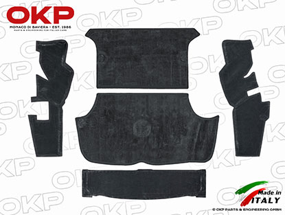 Satz (5) Gummimatten Kofferraum GT Bertone schwarz