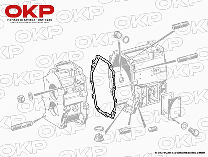 Gasket for gearbox Alfa Romeo Montreal