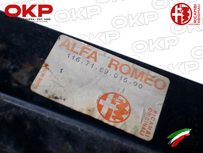 Kofferdeckel Alfa Romeo Giulietta (116) original NOS