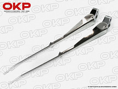 Set wiper arms stainless steel  750 / 101 / 2000 Touring