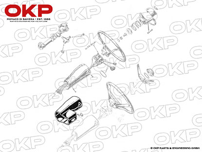 Lenkradverkleidung Giulia 1300 Ti