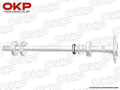 Simmerring Radlager hinten 2000 / 2600 - Typen SKF