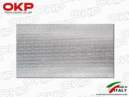 OKP Noise-adsorbent mat Aluminium 100 x 50cm 