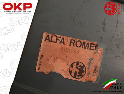 Kofferdeckel Alfasud 1. Serie original NOS