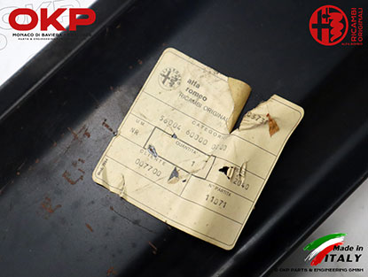 Lower front panel Alfasud Sprint original NOS