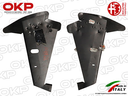 Satz Luftleitbleche seitlich Spider 1983 - 89 original NOS