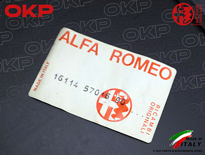 Kofferdeckel Alfa Romeo 75 original NOS