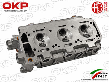 Original Alfa Romeo cylinder head Alfetta GTV6 2.5 V6 left